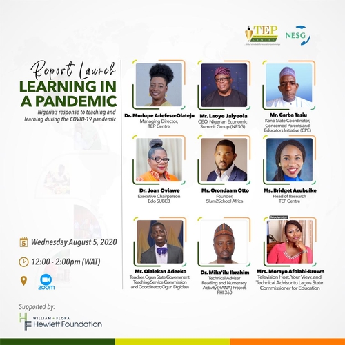 NESG releases report on Nigeria’s Education Innovation response to the COVID-19 Pandemic